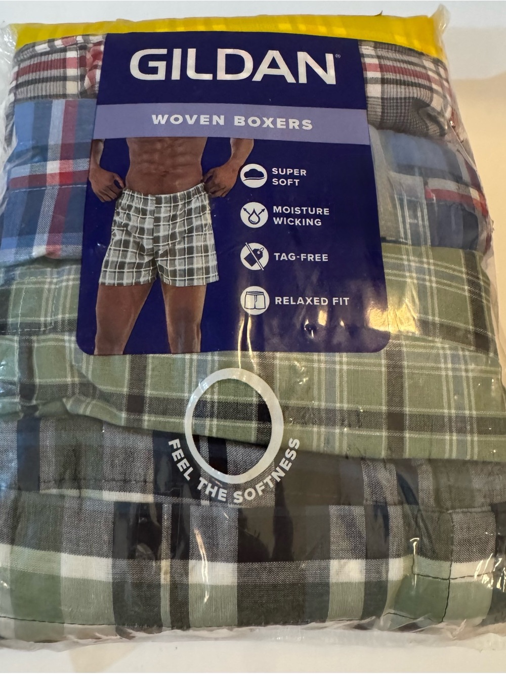Gildan Men’s Woven Boxer Underwear, Multi Color 8 Pack 2XL